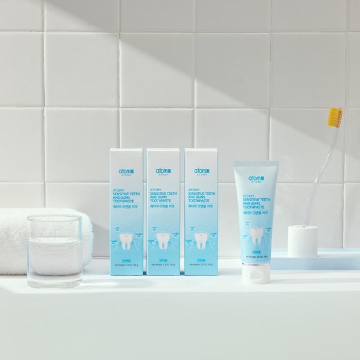애터미 이앤몸 치약 100g 3개