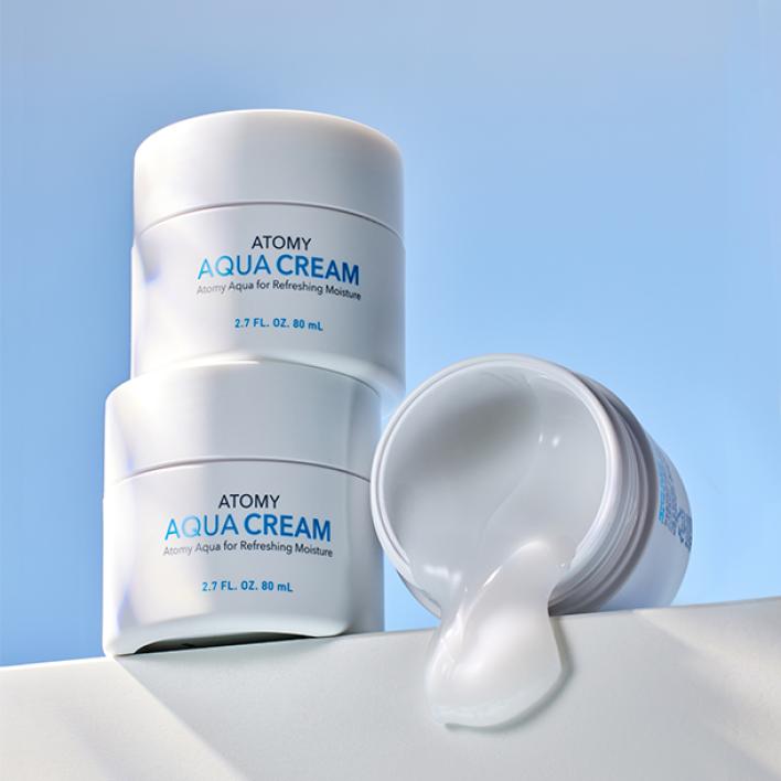 애터미 아쿠아 수분크림 1개 80ml