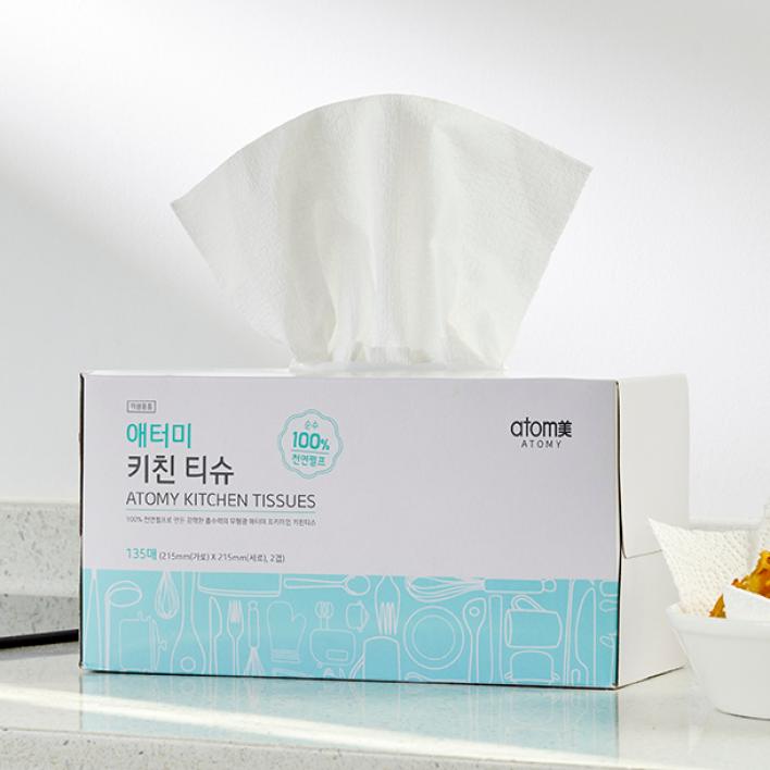 애터미 키친티슈 135매 4개