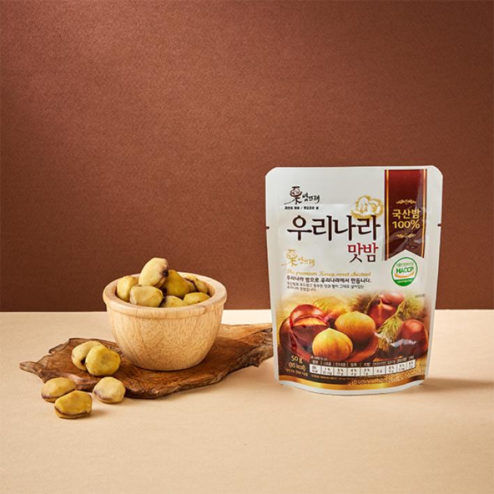 밤뜨래 우리나라 맛밤 3개