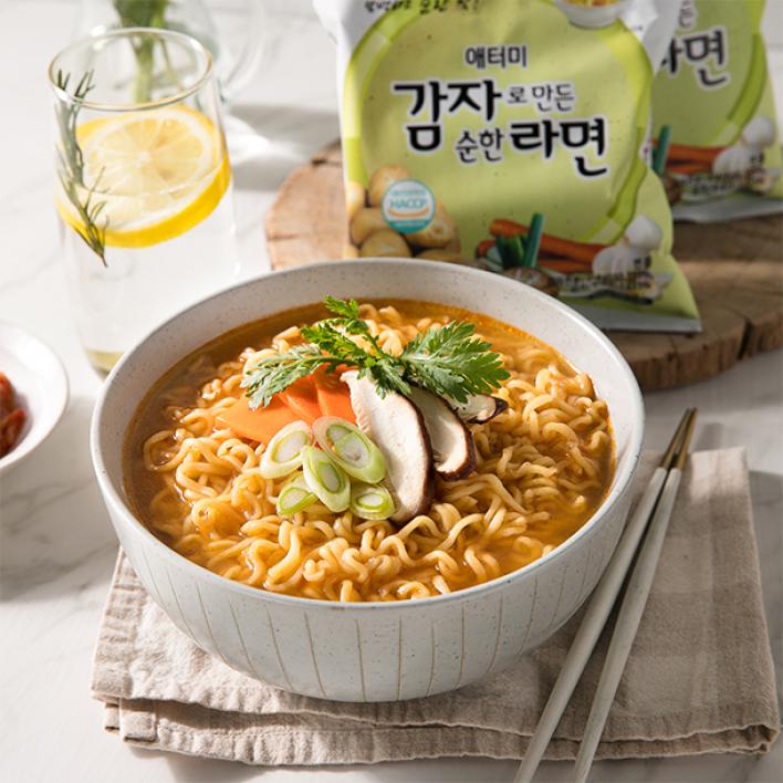애터미 감자로만든순한라면 2박스 24x2