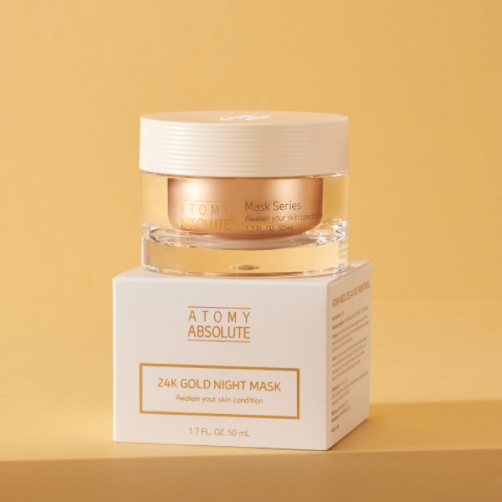 애터미 앱솔루트 24K 골드 나이트 마스크 1개 50ml