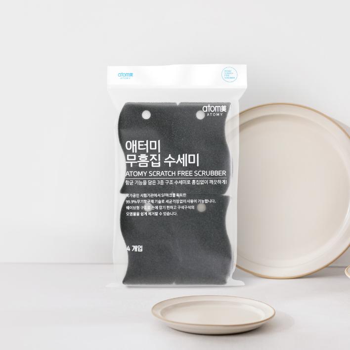 애터미 무흠집 수세미 4개