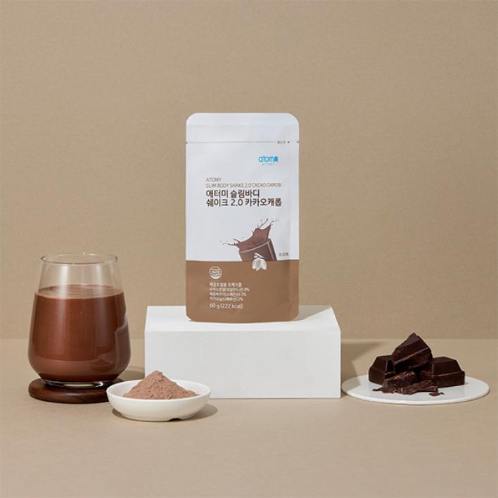 애터미 슬림바디 쉐이크 2.0 카카오캐롭 60g 15포